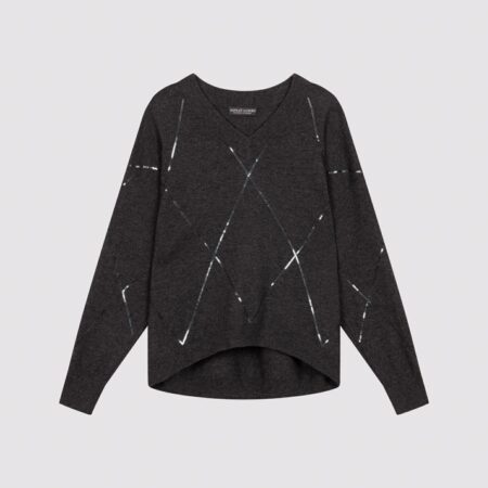 Lichtgewicht kasjmier sweater met pailletten