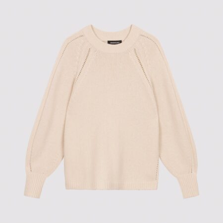 Luxe chunky knit pullover van italiaanse wol