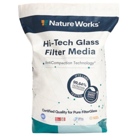 Nature works Hi-Tech Filterglas - 20 kg | Nature Works