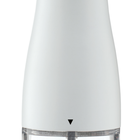 Elektrische RVS peper- of zoutmolen (Wit)