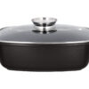 Gegoten aluminium braadpan