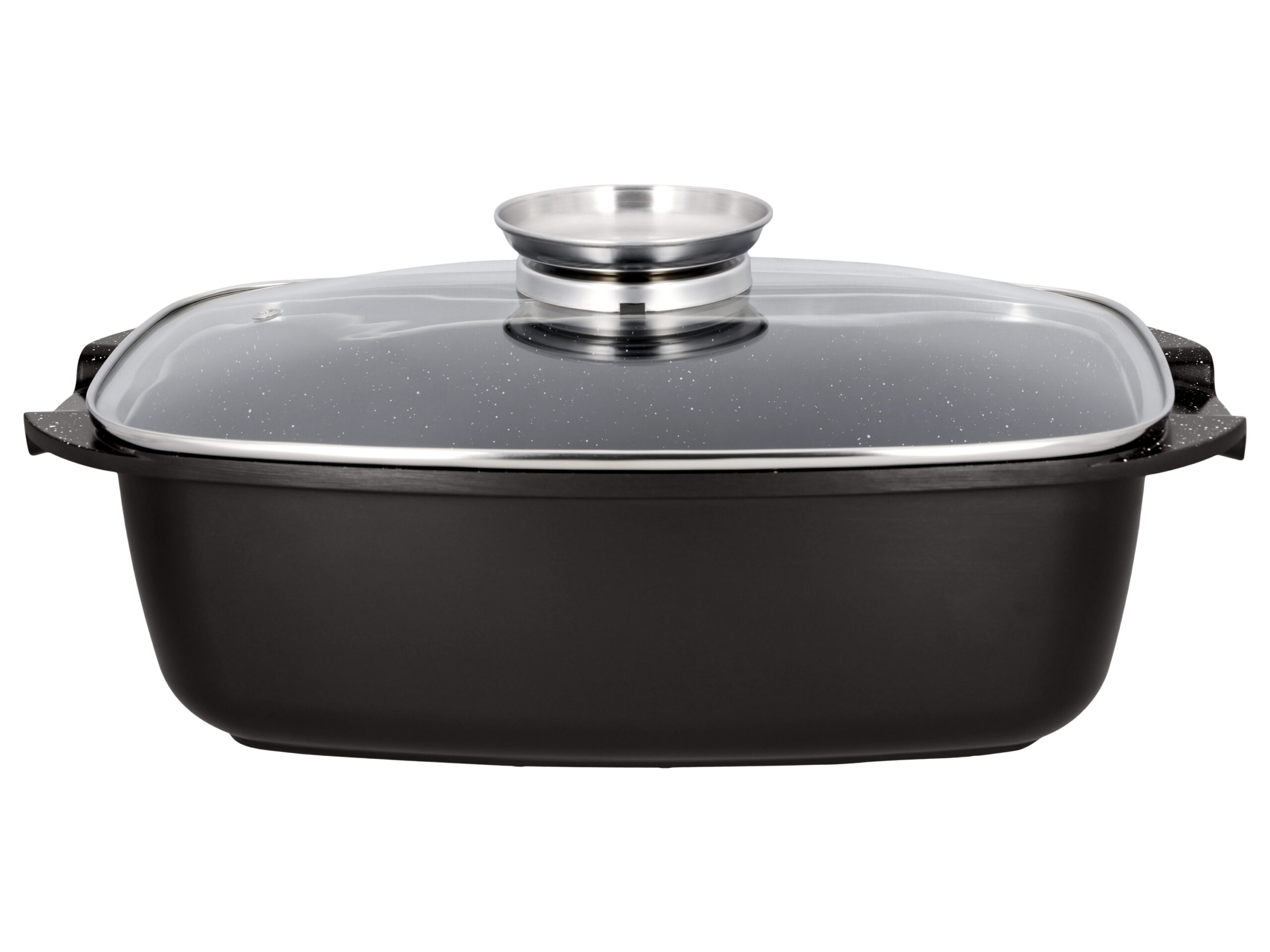 Gegoten aluminium braadpan