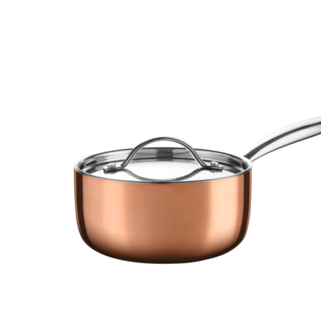 RVS steelpan met koperlaag