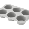 Siliconen bakvormen (Muffinvorm antraciet)