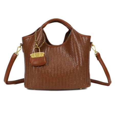 Schoudertas 2in1 Livia Bruin