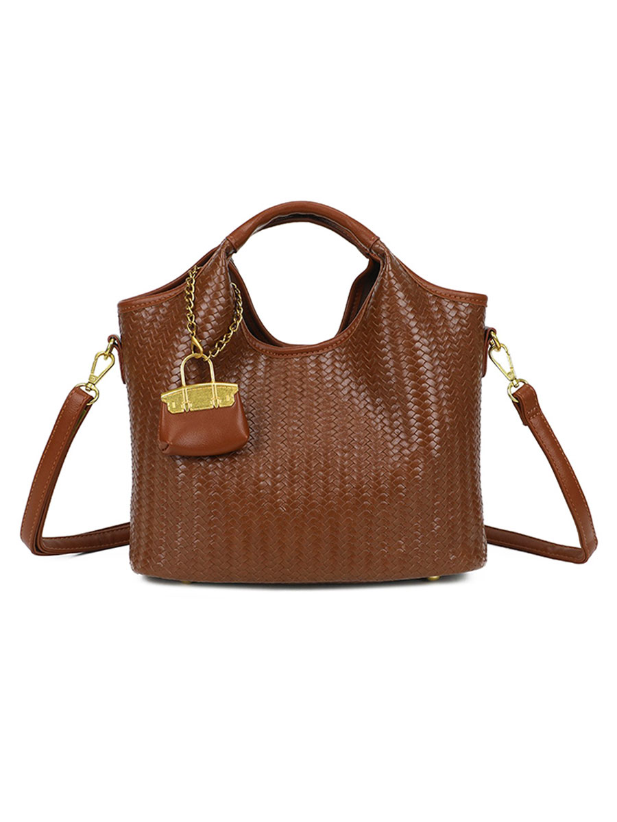 Schoudertas 2in1 Livia Bruin
