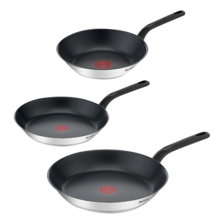 Roestvrijstalen pannenset Duetto Bakelite