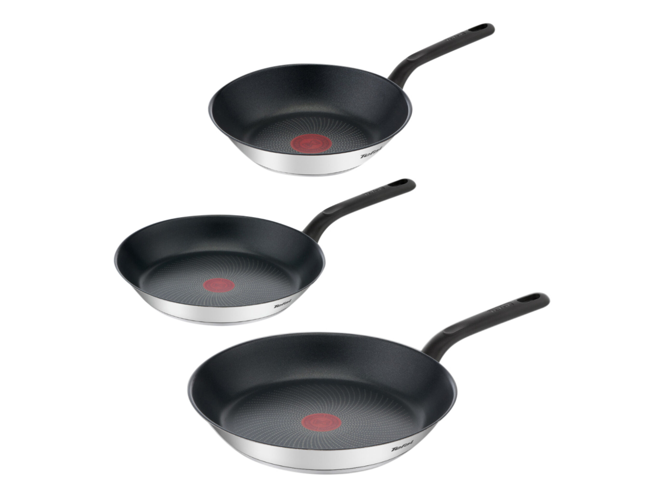 Roestvrijstalen pannenset Duetto Bakelite