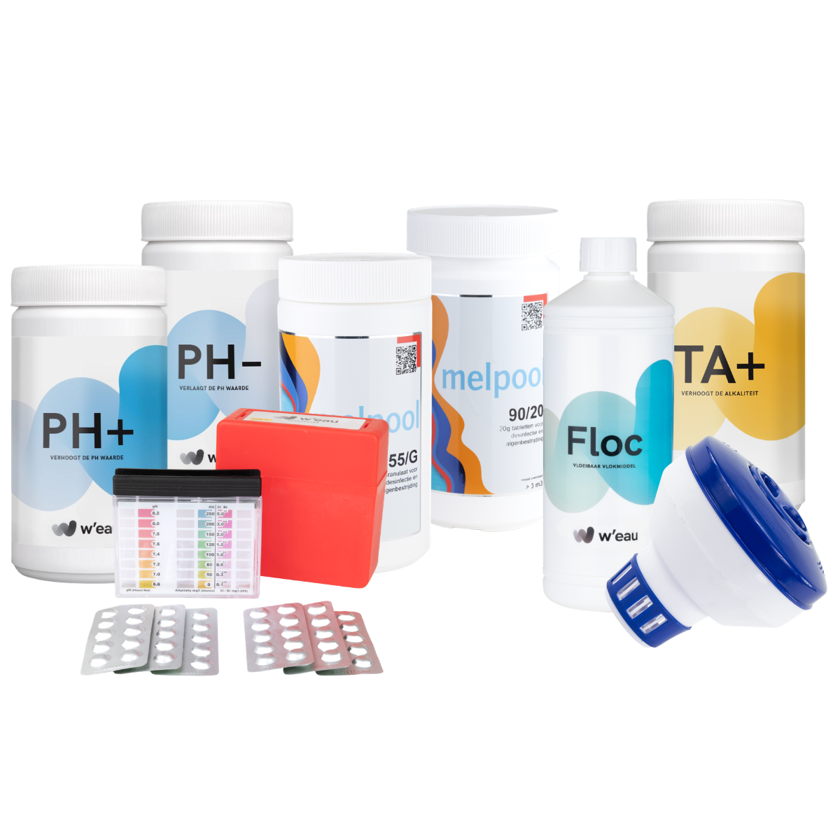 Toppy startset met grote chloortabletten voor zwembad | Toppy