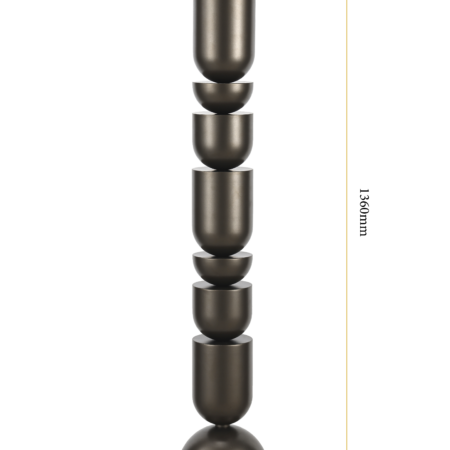 Vloerlamp Daphne 1-lichts