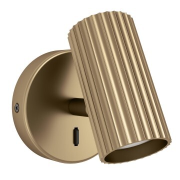 Wandlamp 1 Portillo goud