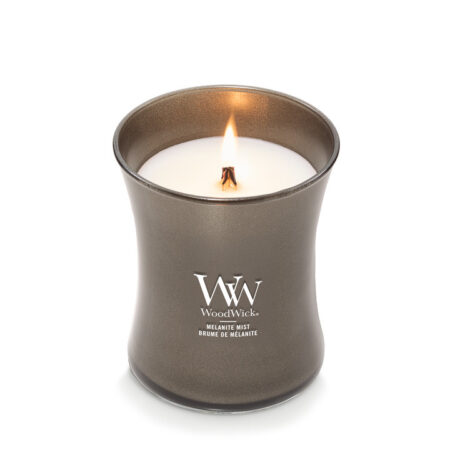 melanite mist medium candle - gunmetal