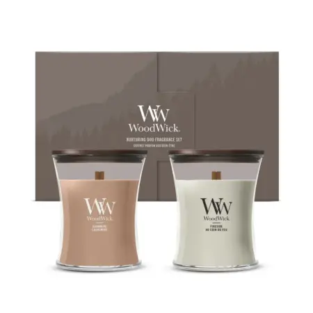 WoodWick 2 Medium Candles Cadeauset