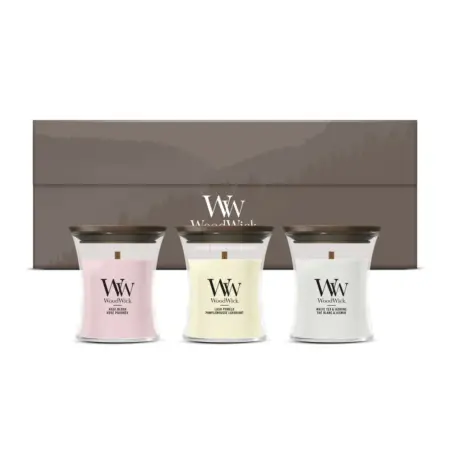 WoodWick 3 Mini Candle Blooming Trio Cadeauset