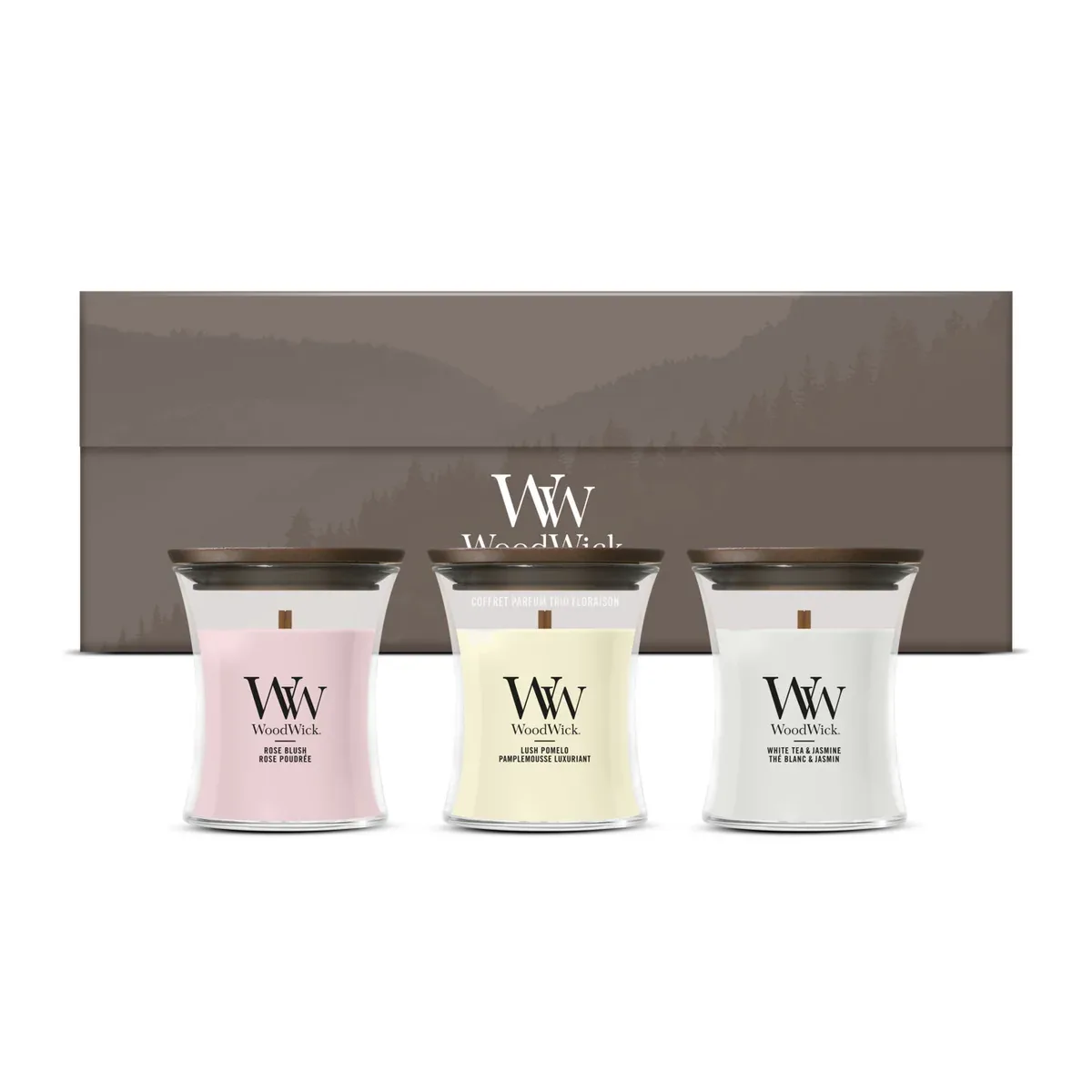 WoodWick 3 Mini Candle Blooming Trio Cadeauset