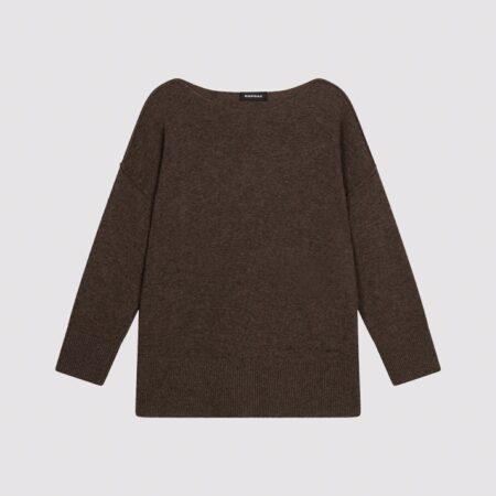 Zachte lamswollen sweater met relaxte pasvorm